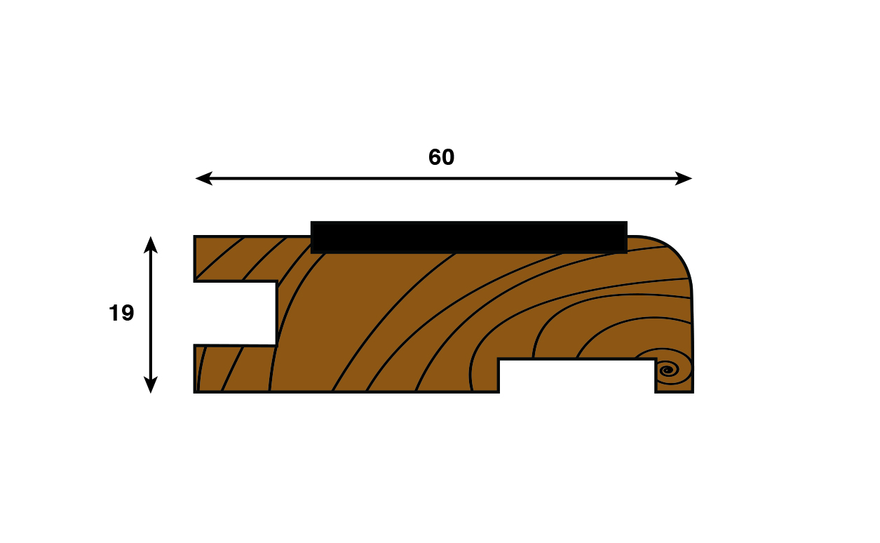 FWN 8 T&G NOSING